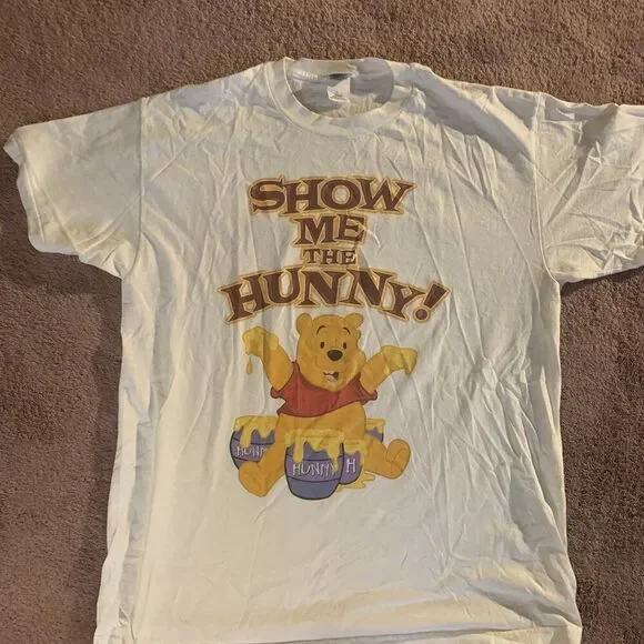 Vintage Made In USA Winnie the Pooh T-Shirt - Picture 1 of 3